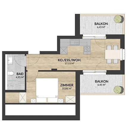 A Casa Tuerkis Appartement