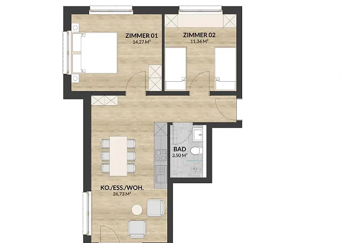 公寓 A Casa Tuerkis *